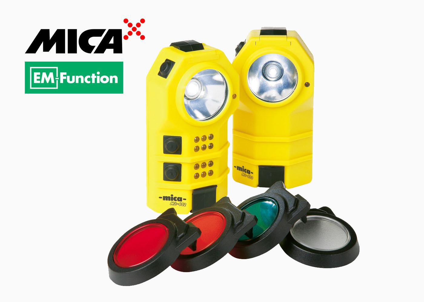 Rechargeable MICA ML-series signalling lamps