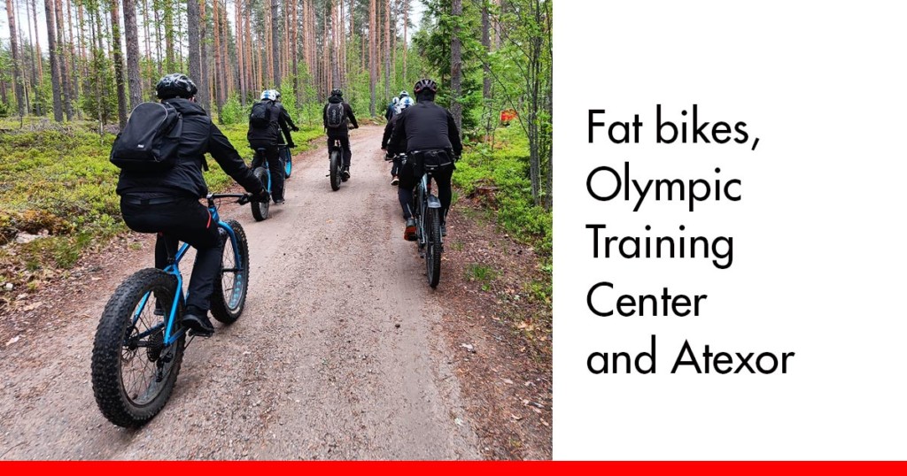 Atexor Sports Day. Fat bikes and Finnish nature.