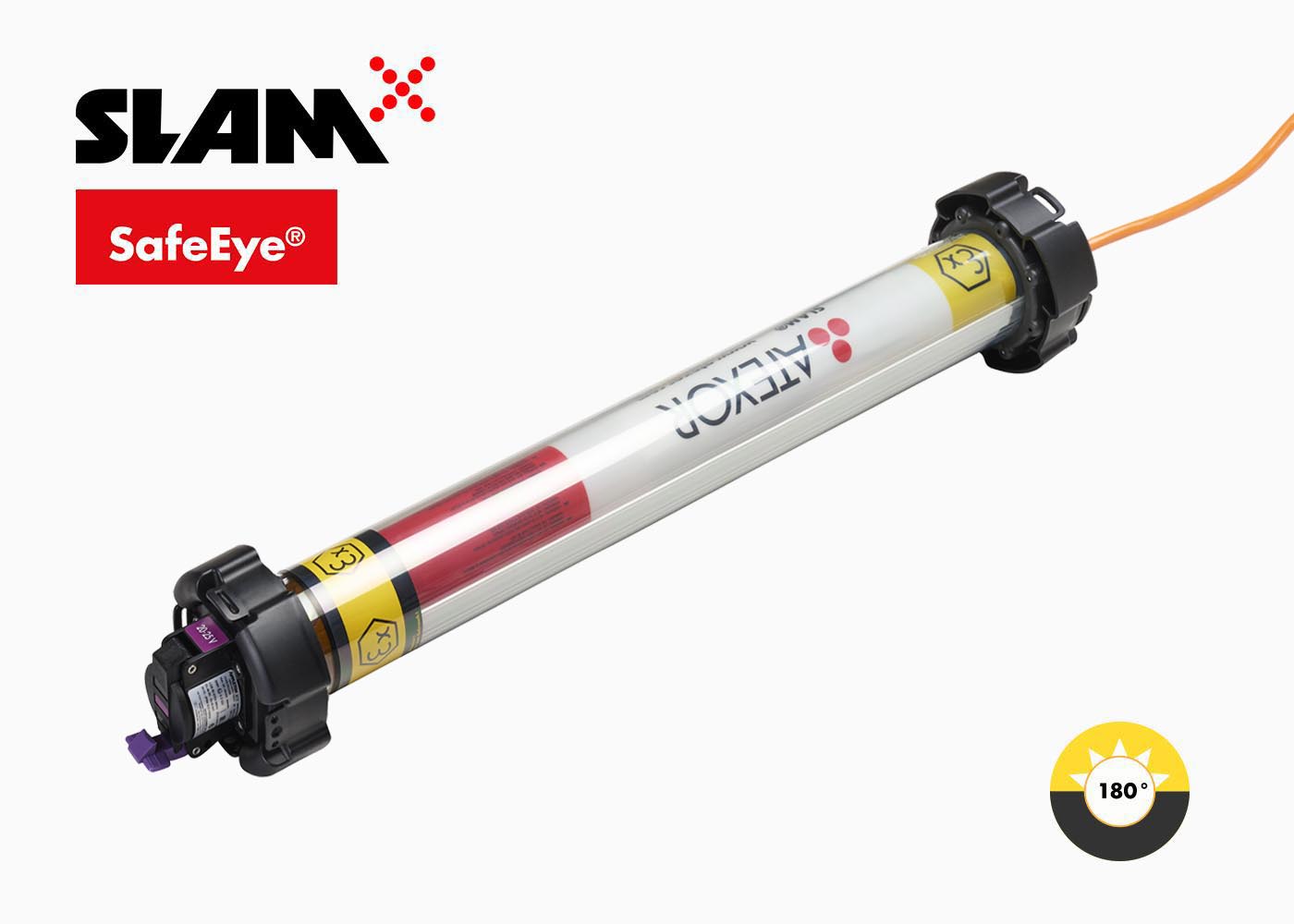 SLAM NEOS 1LED with ATEX and IECEx certification for temporary hazardous area lighting